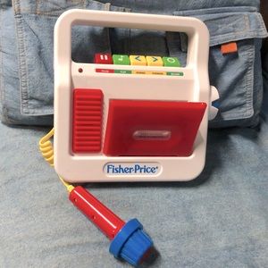 Fisher Price Cassette Player and Microphone Toy